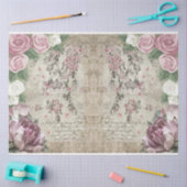 Rozen voor ontwerp 26 van de DecoupageReeks Tissuepapier (Craft)