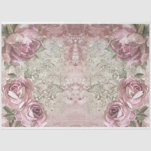 Rozen voor ontwerp van de lospaginareeks 19 tissuepapier (Voorkant)