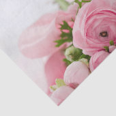 Rozen voor roze bruiloft tissuepapier (Detail)