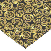 Rozen voor tabelrunner-Faux-glitter Korte Tafelloper (Hoek)