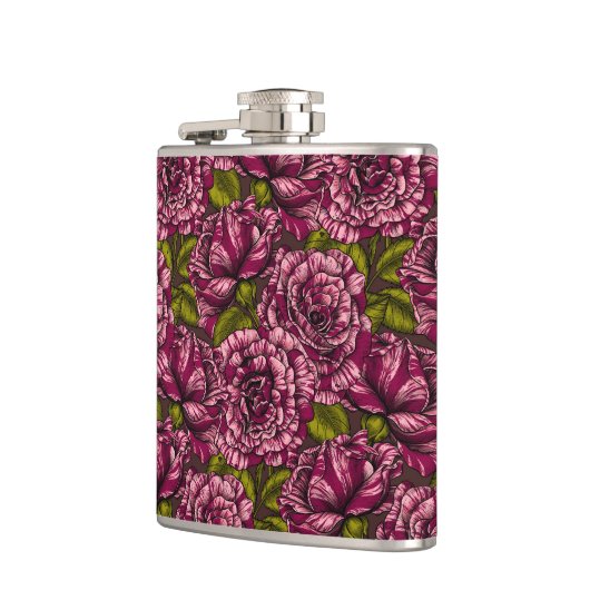 Rozen voor u heupfles (Links)