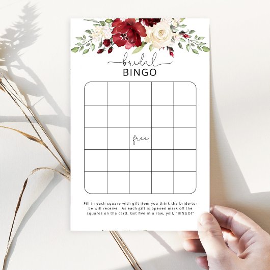 Rozen vrijgezellenfeest bingo