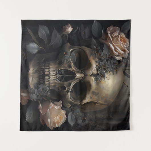 Rozen Wandkleed (Voorkant (horizontaal))