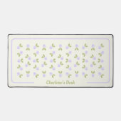 Rozen Waterverf - Alicia's Paarse Bureaumat (Voorkant)