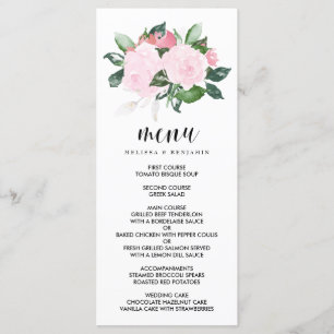 Rozen Waterverf Weddenschappen Menu