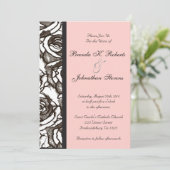 Rozen Weddenschap Kaart (Staand voorkant)