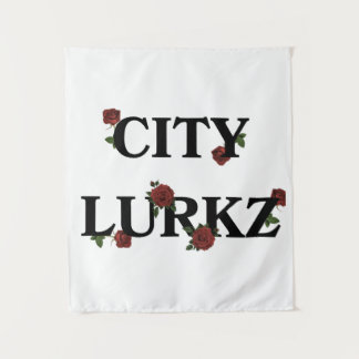 Rozen Wit Wandkleed