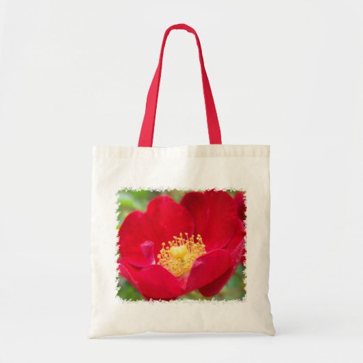 Rozen zijn rode Canvas tas (Voorkant)