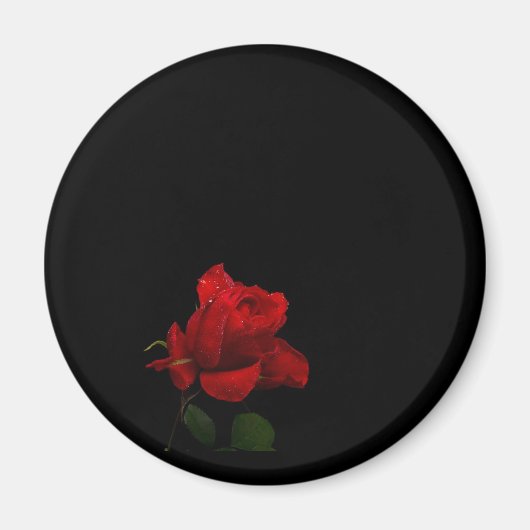Rozen zijn rood magneet (Voorkant)