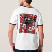 Rozen zijn rood t-shirt (Achterkant)