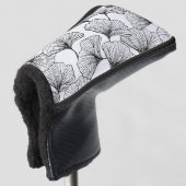 rozenblaadjes golfheadcover (3/4 voorkant)