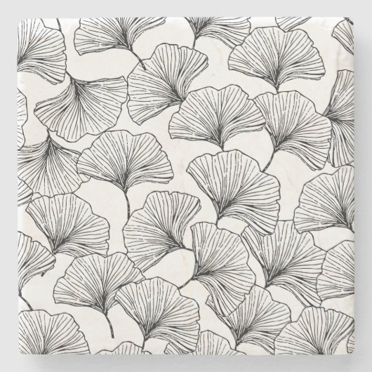 rozenblaadjes stenen onderzetter (Voorkant)