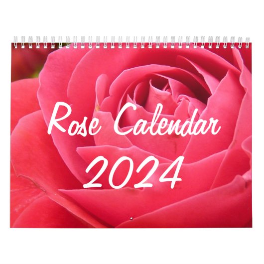 Rozenkalender 2024 kalender (Hoes)