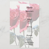 Rozenkoppel Menu (Voorkant / Achterkant)