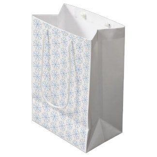 Rozenkrans Bloeiende Blauwe Bloem Medium Cadeauzakje