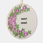 Rozenkrans Keramisch Ornament (Links)