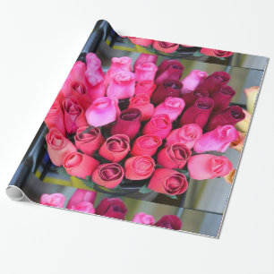 rozenpakpapier cadeaupapier