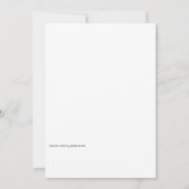Rozenposter Kaart (Achterkant)