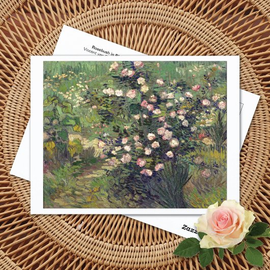 Rozenstruik in Blossom Vincent van Gogh Briefkaart