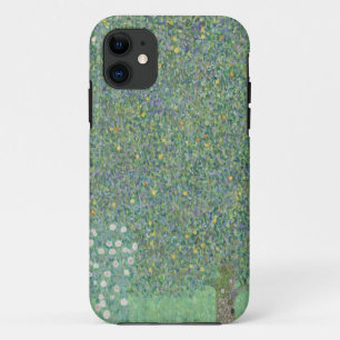 Rozenstruiken onder de bomen - Gustav Klimt iPhone 11 Hoesje