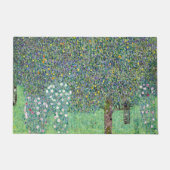 Rozenstruiken onder de bomen, Gustav Klimt Deurmat (Voorkant)
