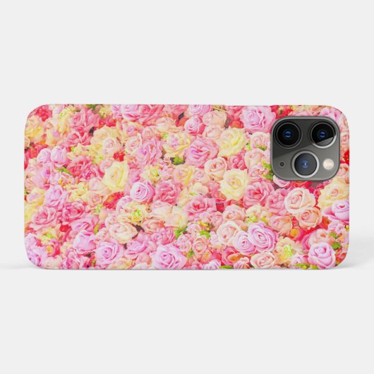 Rozentuin Case-Mate iPhone Case (Achterkant (horizontaal))