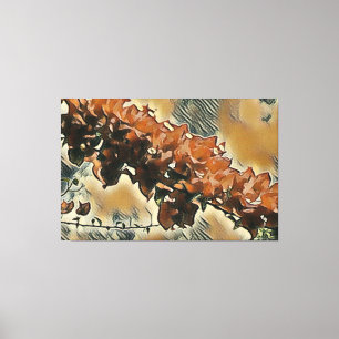 Rozentuin Kunst - Taan Bijsnijden Canvas Afdruk