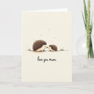 Rozewangige Moeders Liefde Kaart