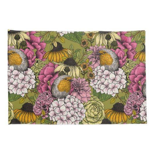 Rozijnen in de tuin 2 kussensloop (Achterkant-Rechts)