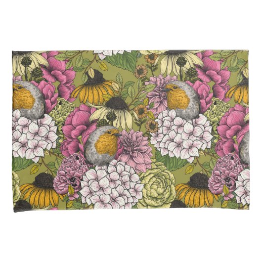 Rozijnen in de tuin 2 kussensloop (Voorkant-Rechts)