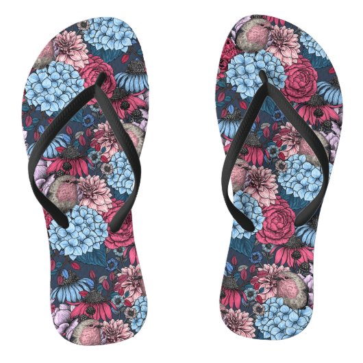 Rozijnen in de tuin 3 teenslippers (Voetbed)