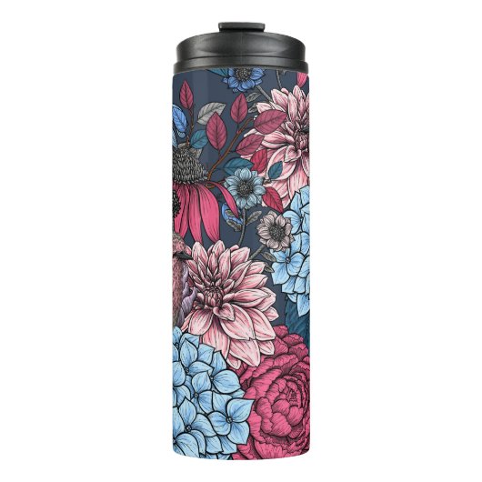 Rozijnen in de tuin 3 thermosbeker (Voorkant)