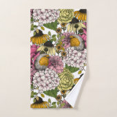 Rozijnen in de tuin bad handdoek (Handdoek)