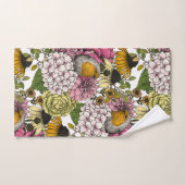 Rozijnen in de tuin bad handdoek (Handdoek)