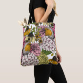 Rozijnen in de tuin draagtas (Dichtbij)