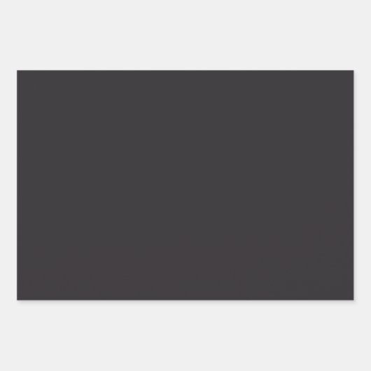 Rozijnen zwart mat inpakpapier vellen (Voorkant)