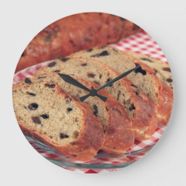 Rozijnenbrood  grote klok