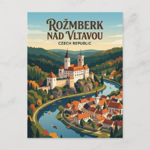 Rožmberk nad Vltavou Tsjechië Briefkaart
