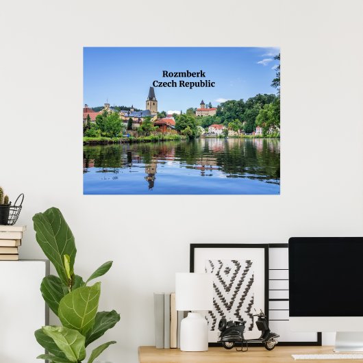 Rozmberk, Tsjechië, Poster (Thuiskantoor)