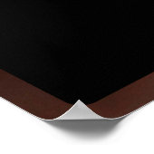 RPG Crit AF | Copper Fantasy Tafelblad Gamer Dice Poster (Hoek)