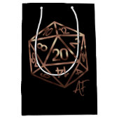RPG Crit AF | Copper Fantasy Tafelblad Gamer Dobbe Medium Cadeauzakje (Voorkant)