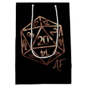 RPG Crit AF | Copper Fantasy Tafelbladspeler Dobbe Medium Cadeauzakje (Achterkant)