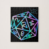 RPG Crit AF | Holo Fantasy tafelblad PnP Gamer Dic Legpuzzel (Verticaal)