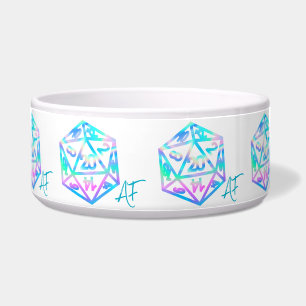 RPG Crit AF   Holo Fantasy tafelblad PnP Gamer Dic Voerbakje