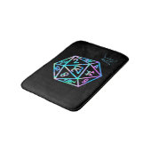 RPG Crit AF | Holo Retro Tafelblad Roleplayer Dice Badmat (Gekanteld)