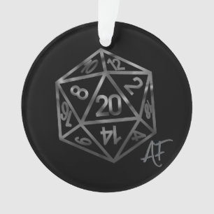 RPG Crit AF Joueur de rôle Retro Tabletop PnP