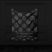 RPG Critmas | Fantasy tafelblad Retro Gamer Dice Fleece Deken