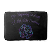 RPG Critmas | Nebula Fantasy Tafelblad Gamer Dice Badmat (Voorkant)