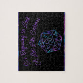 RPG Critmas | Nebula Fantasy Tafelblad Gamer Dice Legpuzzel (Verticaal)