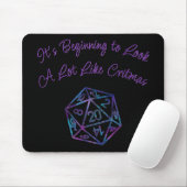 RPG Critmas | Nebula Tabletop PnP Roleplayer Dice Muismat (Met muis)